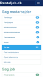 Mobile Screenshot of dentaljob.dk